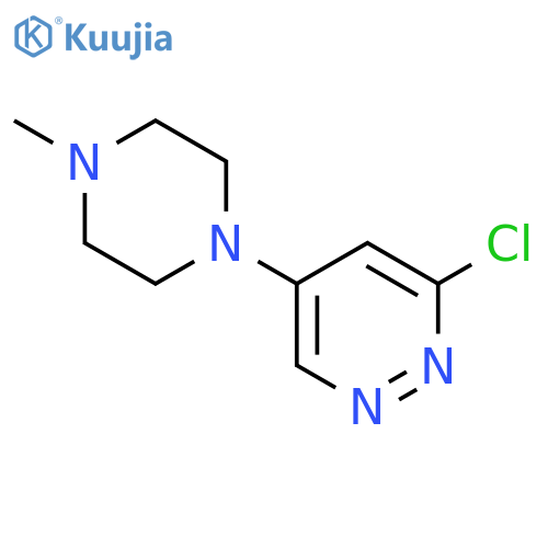 3-chloro-5-(4-methyl-1-piperazinyl)-Pyridazine structure
