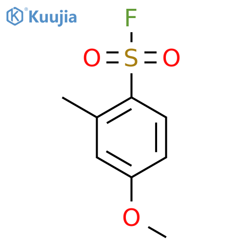 4-Methoxy-2-methylbenzene-1-sulfonyl fluoride structure