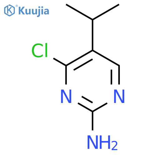 4-chloro-5-isopropylpyrimidin-2-amine structure