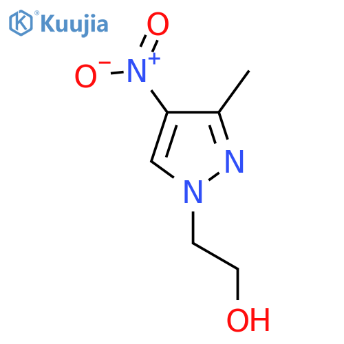 2-(3-methyl-4-nitro-1H-pyrazol-1-yl)ethan-1-ol structure