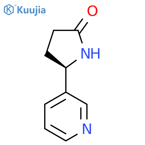 (R)-5-Pyridin-3-ylpyrrolidin-2-one structure