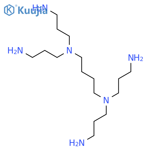 bis(3-aminopropyl)({4-bis(3-aminopropyl)aminobutyl})amine structure