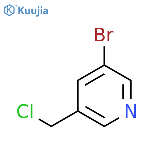3-Bromo-5-(chloromethyl)pyridine structure
