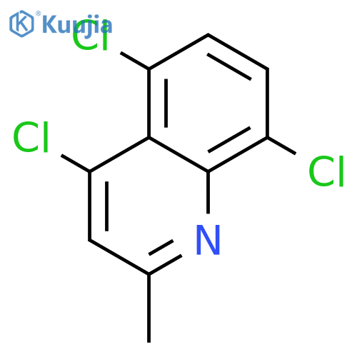 Quinoline,4,5,8-trichloro-2-methyl- structure