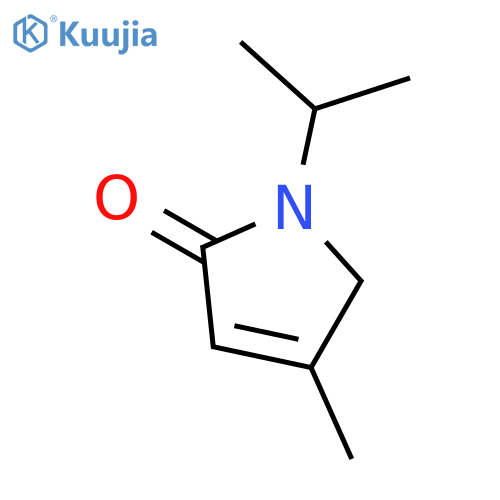 2H-Pyrrol-2-one, 1,5-dihydro-4-methyl-1-(1-methylethyl)- structure