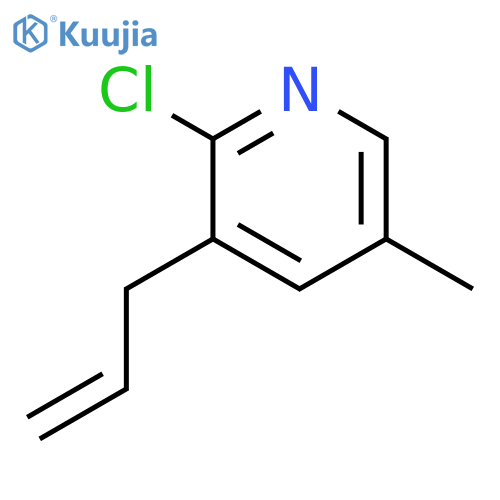 3-Allyl-2-chloro-5-methylpyridine structure