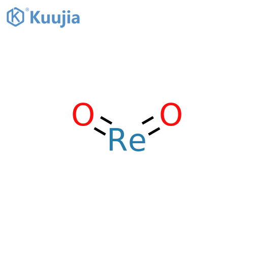 Rhenium oxide (ReO2) structure