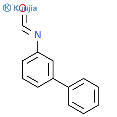 1-isocyanato-3-phenylbenzene structure