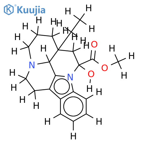 (+)-Vincamine, BAN, INN structure