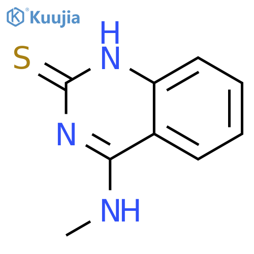 4-(Methylamino)quinazoline-2-thiol structure