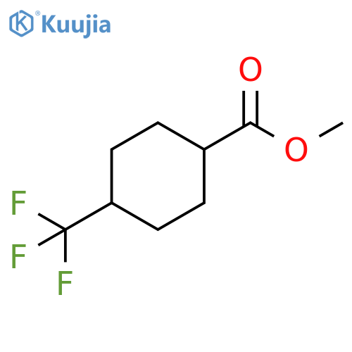 4-(Trifluoromethyl)cyclohexanecarboxylic acidmethyl ester structure