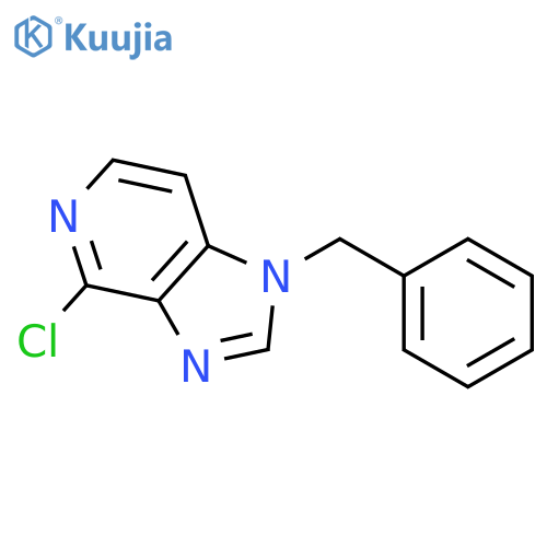 1-Benzyl-4-chloro-1H-imidazo4,5-cpyridine structure
