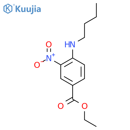 Ethyl 4-(butylamino)-3-nitrobenzoate structure