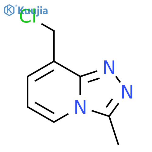 8-(Chloromethyl)-3-methyl-[1,2,4]triazolo[4,3-a]pyridine structure