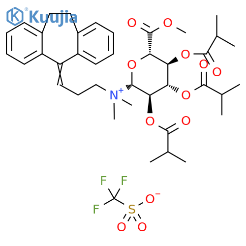 Amitriptyline Triisopropyl-N-β-D-Glucuronide Methyl Ester Trifluoromethanesulfonate structure