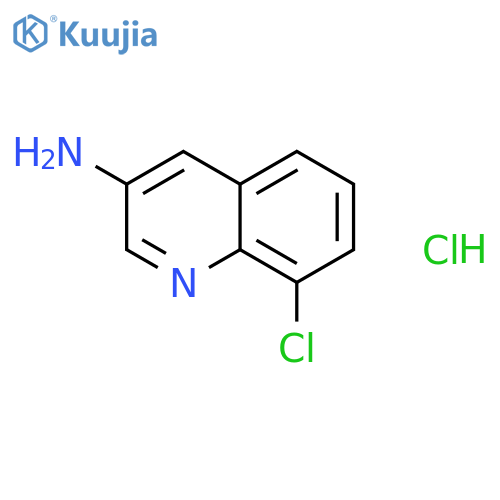 8-Chloroquinolin-3-amine hydrochloride structure