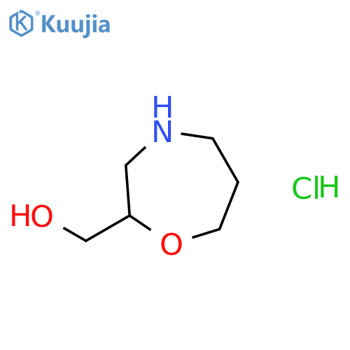 2-(Hydroxymethyl)homomorpholine Hydrochloride structure
