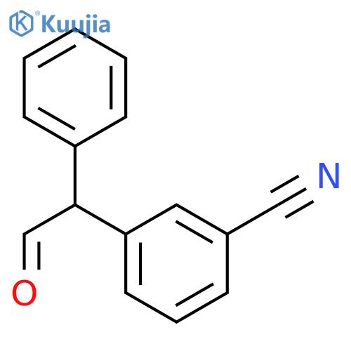 3-(2-Oxo-1-phenylethyl)benzonitrile structure