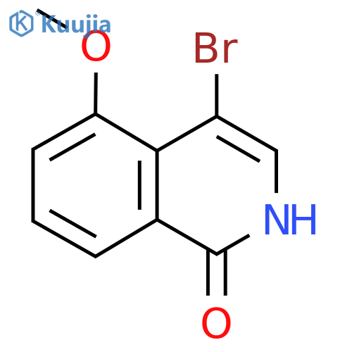 4-Bromo-5-methoxyisoquinolin-1-ol structure