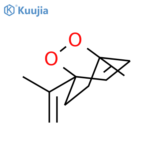 1,4-Epidioxy-p-mentha-2,8-diene structure