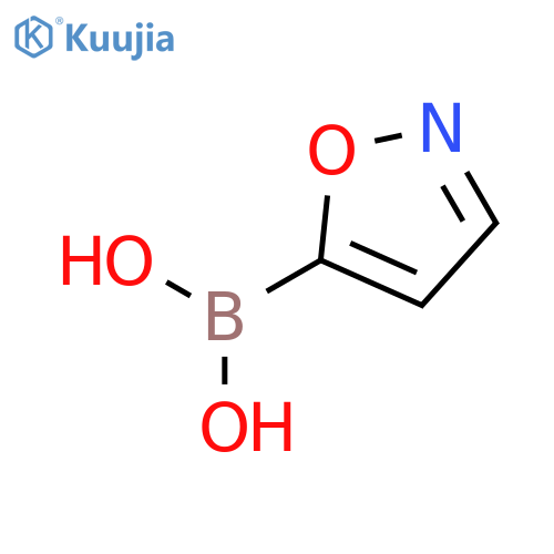 isoxazol-5-ylboronic acid structure