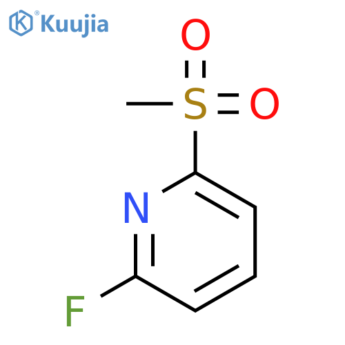2-fluoro-6-(methylsulfonyl)-Pyridine structure