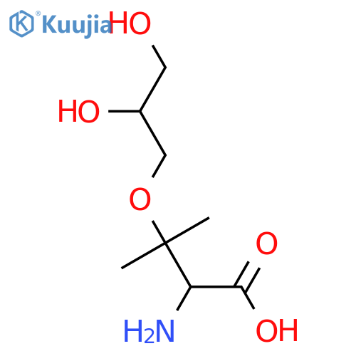 2-Amino-3-hydroxy-3-methylbutanoic acid; (S)-form, O-(2ξ,3-Dihydroxypropyl) ether structure