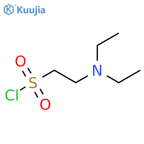 2-(Diethylamino)ethane-1-sulfonyl chloride structure
