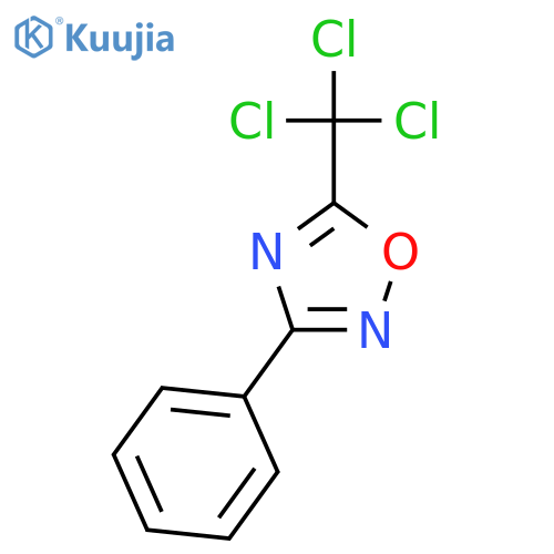 3-Phenyl-5-(trichloromethyl)-1,2,4-oxadiazole structure
