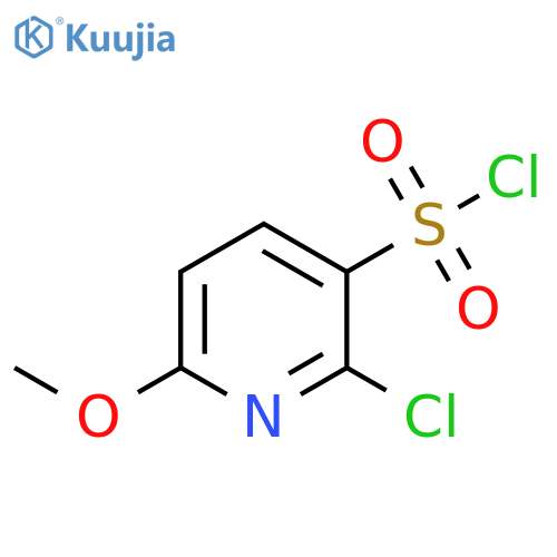 2-Chloro-6-methoxy-pyridine-3-sulfonyl chloride structure