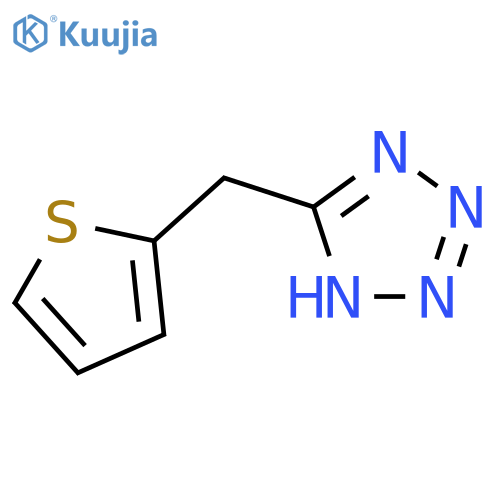 5-(thiophen-2-yl)methyl-2H-1,2,3,4-tetrazole structure