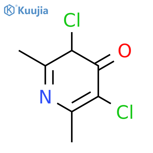 3,5-Dichloro-2,6-dimethylpyridin-4(3H)-one structure