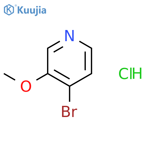4-Bromo-3-methoxypyridine hydrochloride structure