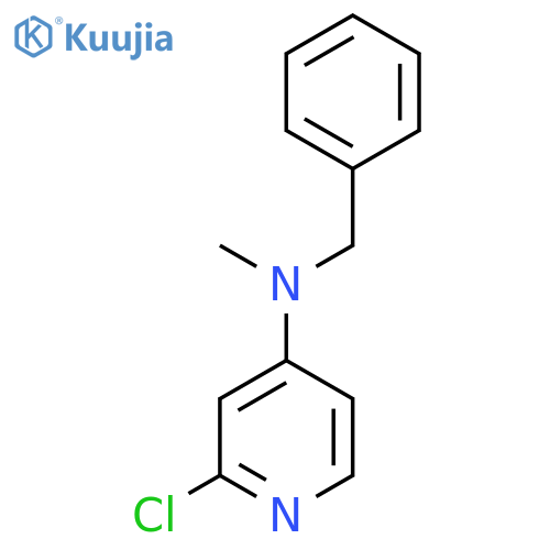 N-Benzyl-2-chloro-N-methylpyridin-4-amine structure