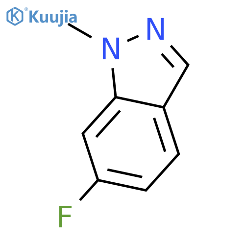 6-Fluoro-1-methyl-1H-indazole structure