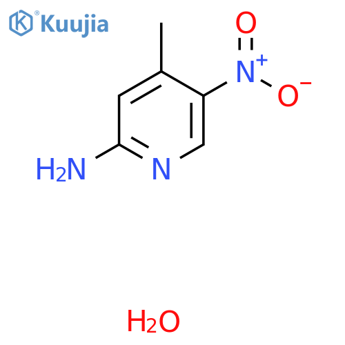 4-Methyl-5-nitropyridin-2-amine hydrate structure