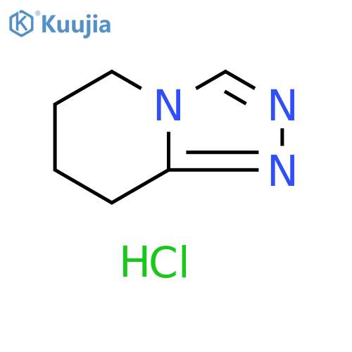 5,6,7,8-tetrahydro[1,2,4]triazolo[4,3-a]pyridine hydrochloride structure