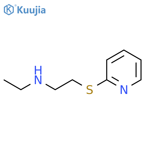 ethyl[2-(pyridin-2-ylsulfanyl)ethyl]amine structure