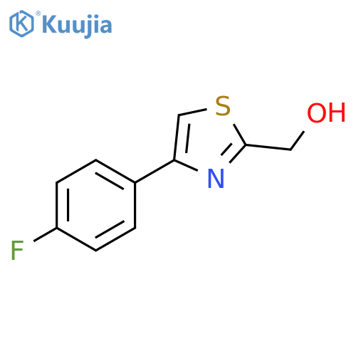 (4-(4-Fluorophenyl)thiazol-2-yl)methanol structure