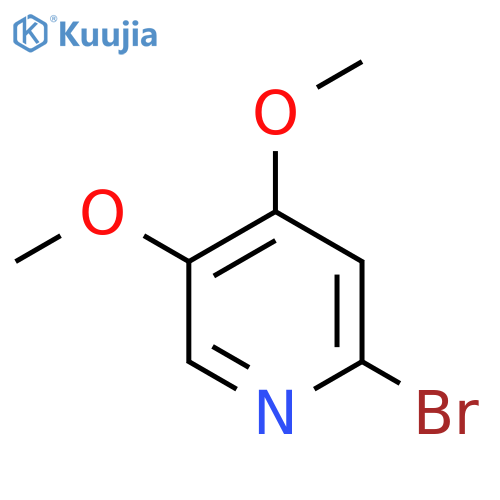 2-Bromo-4,5-dimethoxypyridine structure