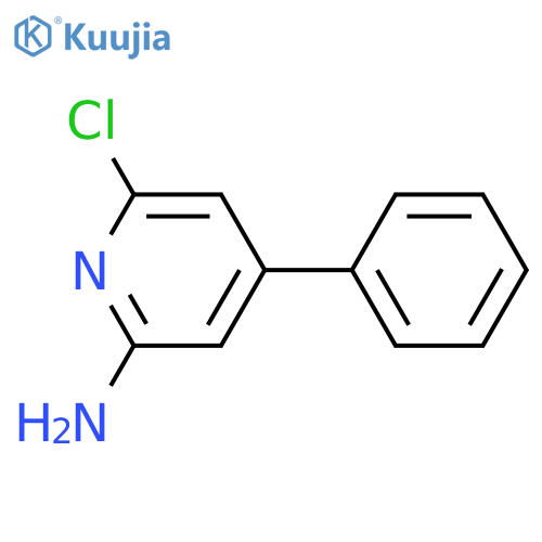 6-Chloro-4-phenylpyridin-2-amine structure