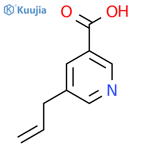 5-Allylnicotinic acid structure