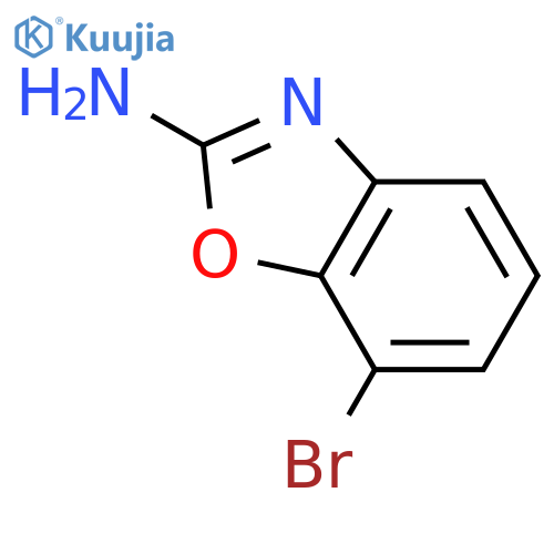 7-bromo-1,3-benzoxazol-2-amine structure
