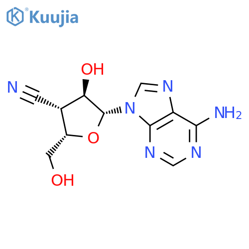 9H-Purin-6-amine,9-(3-cyano-3-deoxy-b-D-xylofuranosyl)- structure