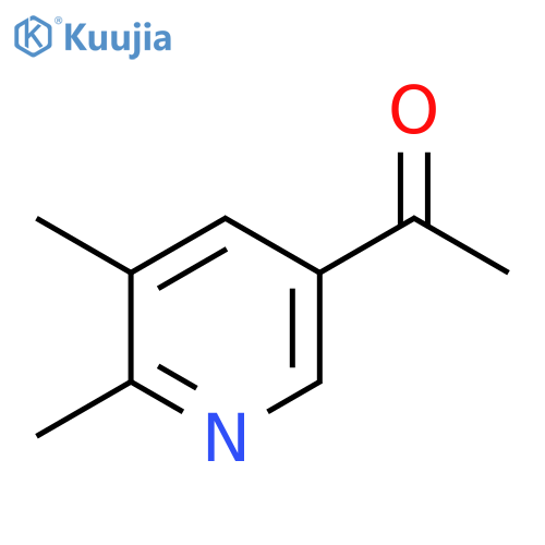 1-(5,6-Dimethylpyridin-3-YL)ethanone structure