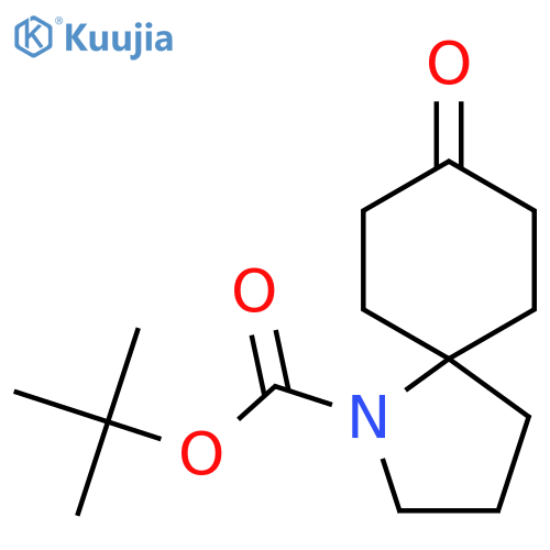 tert-butyl 8-oxo-1-azaspiro[4.5]decane-1-carboxylate structure