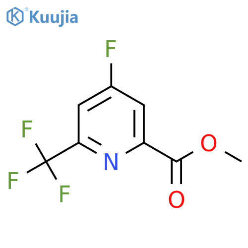Methyl 4-fluoro-6-(trifluoromethyl)picolinate structure