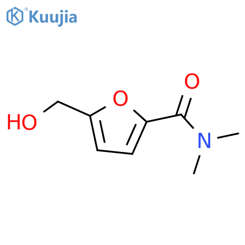 5-(Hydroxymethyl)-N,N-dimethyl-2-furamide structure