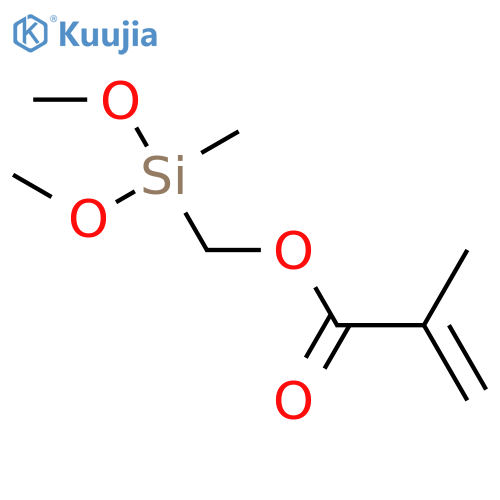 (Dimethoxy(methyl)silyl)methyl methacrylate structure