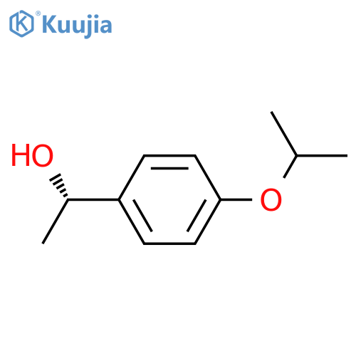 (1S)-1-4-(propan-2-yloxy)phenylethan-1-ol structure